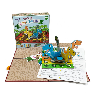 Customized logo Eco Friendly Interactive Play Fun Board Game Manufacturing Educational Toy Interactive Kids