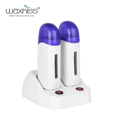 Customize Package 100ml*2 Double Cartridge Roll on Wax Heater with a Base