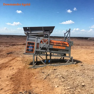 Long Service Life Gold Trommel 100 Tons/Hour Automatic Gold Wash Plant with High Manganese for Alluvial Deposit Processing