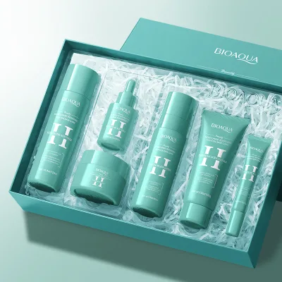 OEM Hyaluronic Acid Skin Care Set Deeply Moisturizes Skin Repairs Damaged Barrier Makes Skin Soft, Smooth and Elastic.