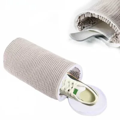 New Designed Small White Shoes Laundry Bag Round Bucket Washiing Bag