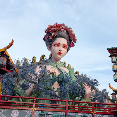 The Iconic Fiberglass Sculpture Project of Shanhaijing City, a Large-scale Tourist Attraction