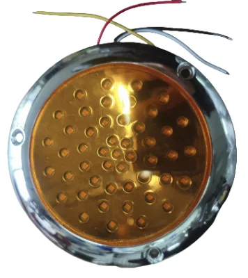 Waterproof LED Trailer Side Marker Light SAE DOT Submersible Trailer Light with Bullet Wire for Boat Trailer Truck