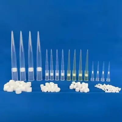 Aseptic Volumetric Laboratory Pipette Tip Filter Is Used to Eliminate Cross Contamination Between Samples and Pipettes