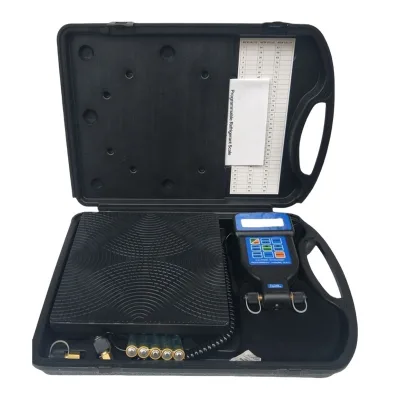 Digital Programmable Charging Scale Refrigerant Charging Scale for Auto A/c System and Cold Room Condensing Unit