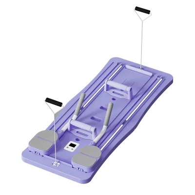 Wholesale Foldable Push up Board Home Exercise Fitness Board for Abdominal Muscle PP Material Pilates Board Training Equipment