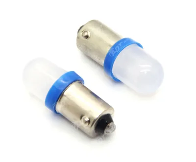 Autodragons Non ghosting blue color frosted LED 6.3v bayonet LED Pinball Machine Bulb Lighting