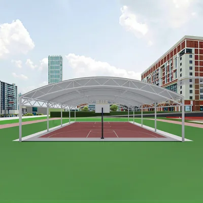 Quality Design Pvdf Architecture Tent Membrane Structure Architecture Sport Court