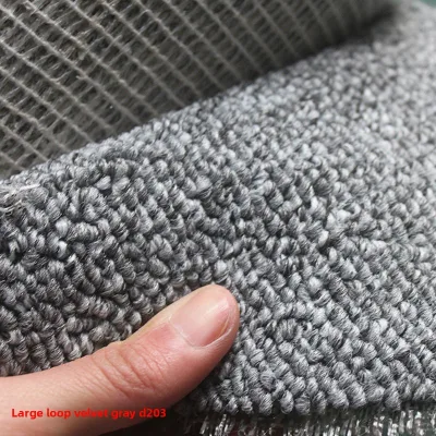 Office Carpet Woven Minimalist Large Area Whole Roll Full Coverage Commercial Household Hotel Thickened 7mm Big Loop Pile Living