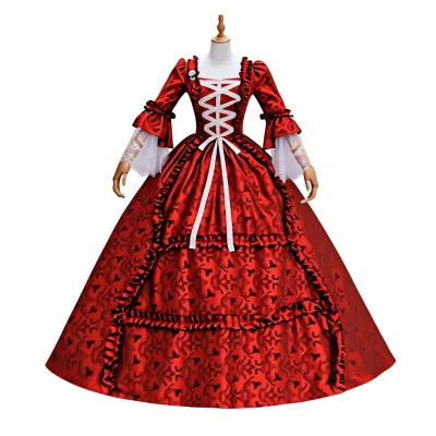 18th Century Victorian Ball Gown Marie Antoinette Style Historical Theater Dress Wedding Christmas Party Costume