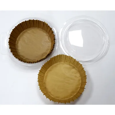 Wholesale Food-grade Disposable Greaseproof Air Fryer Parchment Paper Square High-temperature Baking Snack Cookie Customizable