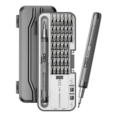 46-in-1 Small Precision Electric Screwdriver, Silent, Durable, Rechargeable, High Torque, Household Repair Tool