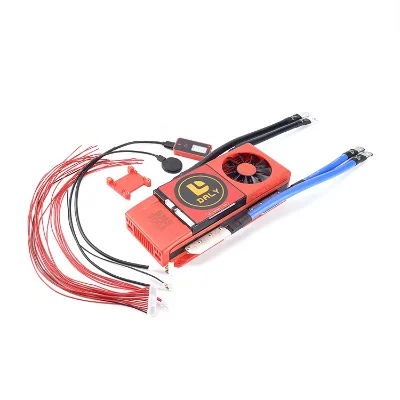 High Current High Power 300A 400A 500A Daly Smart 4S 12V Lifepo4 BMS UART BT with Fan