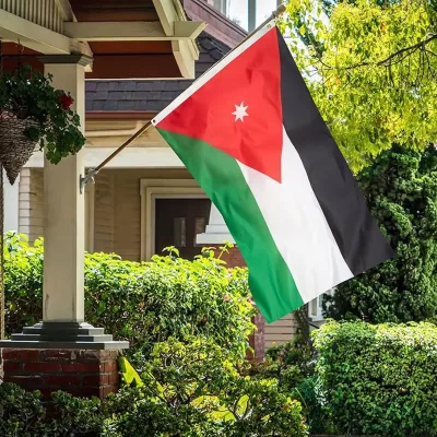 Wholesale Price Jordan 90*150cm National Flag Decoration Banner