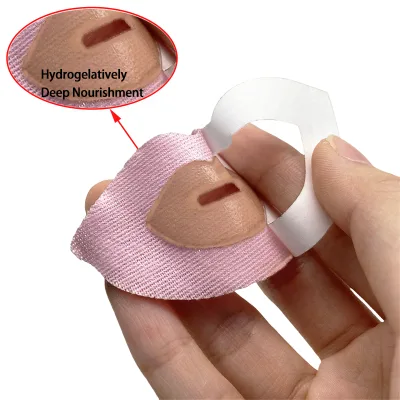 2025 Wholesale Private Label Premium Anti-Snoring Elastic Fabric Scented Hydrated Mouth Tape Hypoallergenic Latex Free
