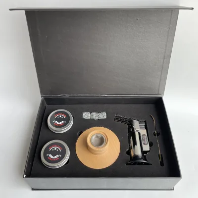 Hot Sale Bar Tools Hot Selling Wood Whisky Bartender Bar Tools Cocktail Smoker Kit