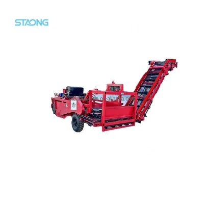 Potato Harvester Farm Self-discharging Potato Picker Harvester Machine Tractor Drive Garlic Digger Machine