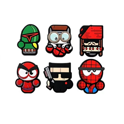 2026 New Customizable 3D Cartoon PVC Patches Drip Epoxy Technique Soft Stickers Figurine Crafts Fridge Magnet Promotional Gift