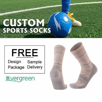 High Quality Thick Cotton Winter Patchwork Socks for Men Wholesale for Basketball Football Running Logo Bottom Autumn