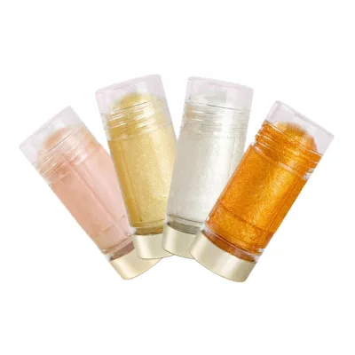 Shiny Long Lasting Face Shimmer Bronze Luminizer Glow Cream Jelly Illuminator Body Highlighter Stick