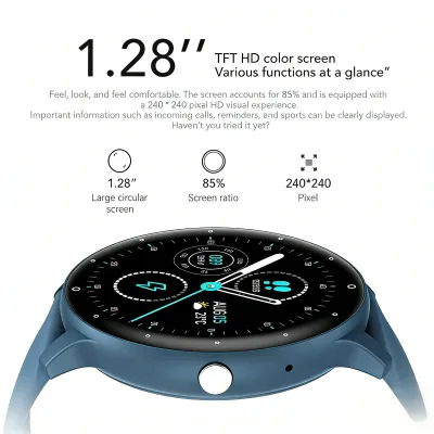 2026 TOP1 29-35mm Multifunctional Smartwatch HD Display Qibla Direction Compass Waterproof IP68 Personal Assistant Compatible
