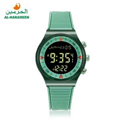 Wholesale Automatic Qibla Prayer Muslim Wrist Watch