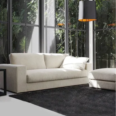 Small Apartment Latex Combination Living Room Sofas Simple Nordic Style Can Be Dismantled and Washed Down Fabric Sectional  Sofa