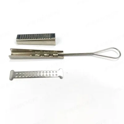 1-2 Pair Stainless Steel Drop Wire Cable Clamp