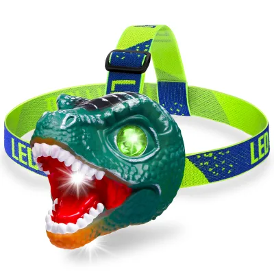 Tyrannosaurus Rex Triceratops New Product Ideas LED Light T-Rex Mask Toy Cosplay Light-up Toys Kids Toys 2024