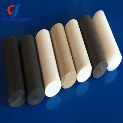 Custom Wear Resistant Plastic PTFE Bronze Filled Rod
