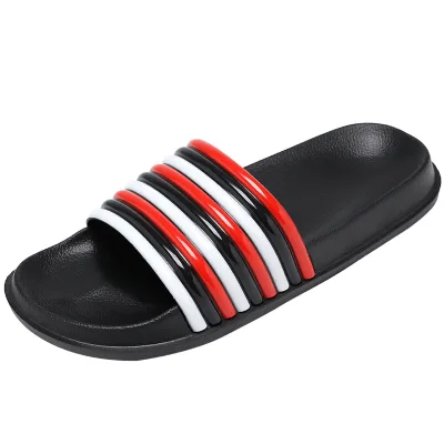 Custom Design Fashion Memory Foam Hotel Breathable Bathroom Slipper for Men