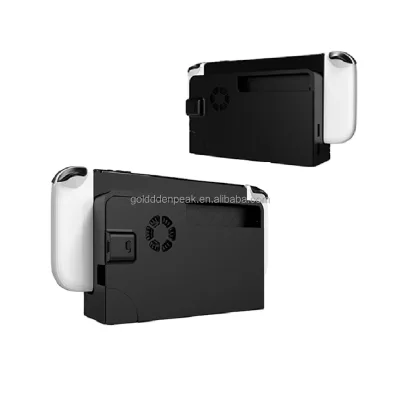 AL-N1007 TV Base for Nintendo for Switch OLED Plastic Cooler Base with Turbo Fan Radiator for Switch OLED Cooling