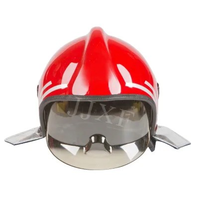 New Design Bullard Like Thermo Plastic Structural Firefighting Quality Helmet