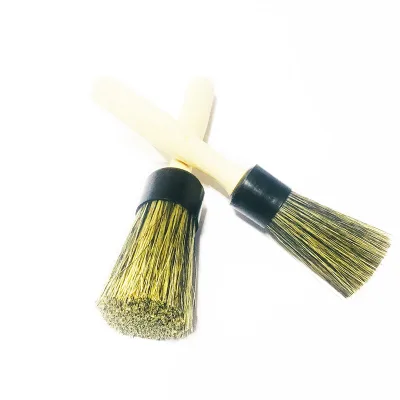 Long Natural Horsehair Bristles Detail Brush Perfect for air Vents