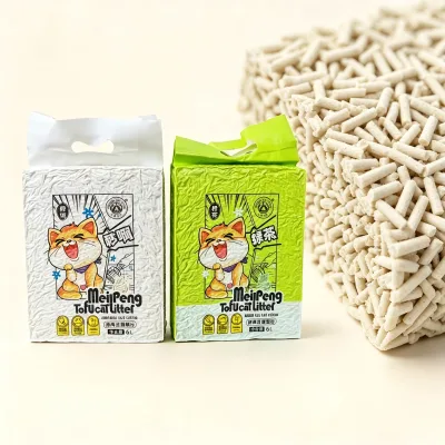 Reduce Ground Stains Compact and Dense Tofu cat Litter Is Safe and Suitable for Kittens and Newborn Young Cats