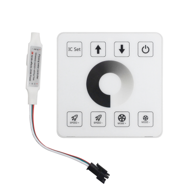 86 Panel Touch Mini Single Color WLED Single Color Pixel Led Controller for WLED Led Strip