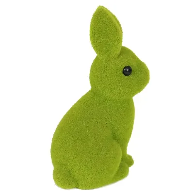 Animal Shop Window Wedding Festival Atmosphere Layout Party Decorations Happy Easter Decor Artificial Rabbit Green Moss
