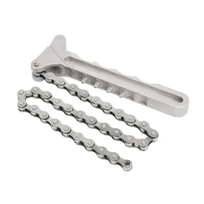 Chain-type Aluminum Alloy Filter Wrench for Engine Oil Filters Inch Measurement