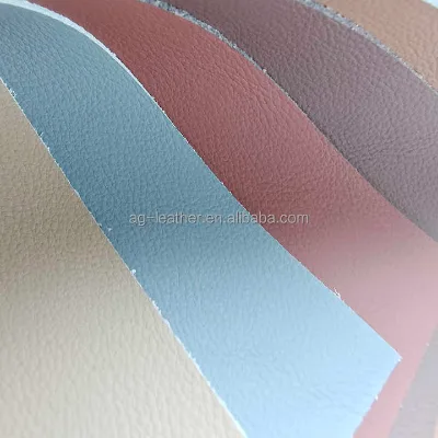 Ultra Soft PU Leather Pvc Leather  Textile Fabric Synthetic Leather