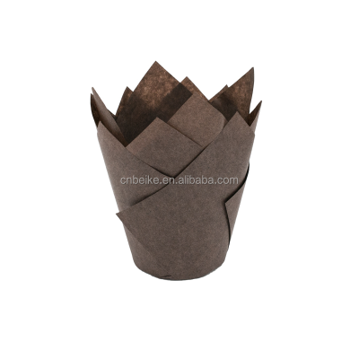 Quality Tulip Cake Cups Grease-proof Tulip Baking Cake Bakery Cup