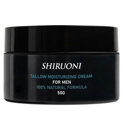 OEM Daily Tallow Moisturizing Cream Collagen Hydrating Beef Tallow Face Cream for Men