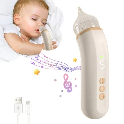 Anly Kiss Easily Suck Out Solve All Kinds Baby Nose Suction Cleaner Smart Nose Sucker Electric Baby Nasal Aspirator