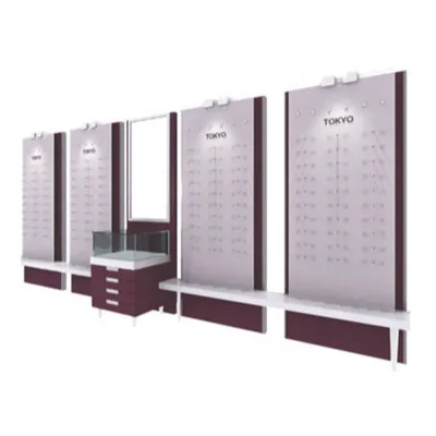Retail Shop Sunglasses Wall Mounted Display