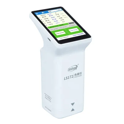 LS172 45/0 Color Difference Meter Analyzer Smart Touch Screen Full Spectrum LED Fast Measurement-Best Portable Colorimeter Price