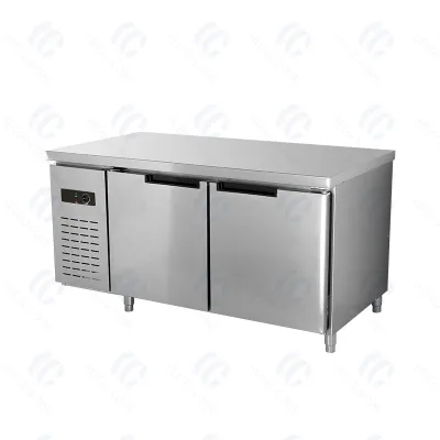 Restaurant Commercial Food Storage Cabinet Operation Table Refrigerator Refrigeration Equipment Under the Counter Freezer