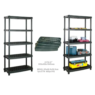 Multi-purpose Adjustable Heavy Duty Household Store Plastic Shelves