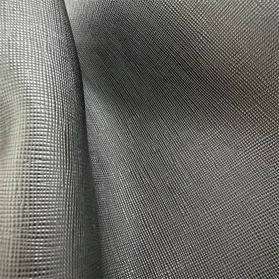 Toothpick pattern pu synthetic leather faux leather with stretch fabrics for decorations