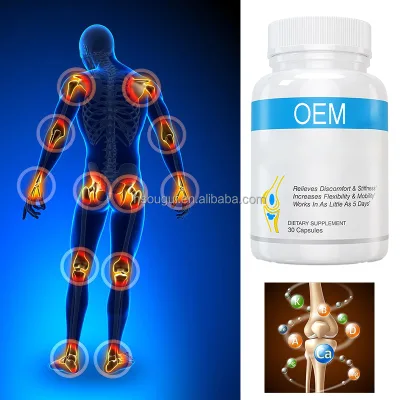 Joint Support Supplement Promotes Mobility Flexibility and Comfort with Hyaluronic Acid Collagen Type and Boswellia 30 Capsules