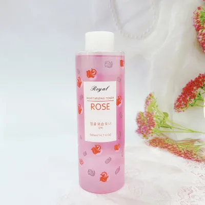 Best Private Label Rose Petal Witch Hazel with Aloe Vera Facial Toner Rose Water