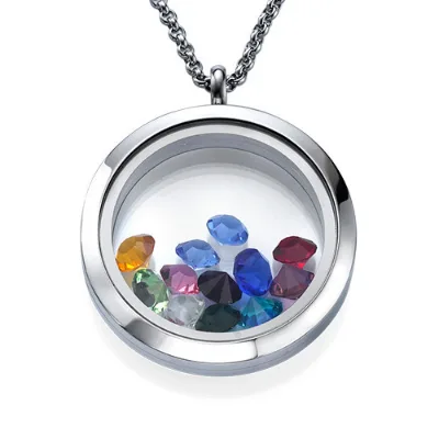 Sterling Silver Plated Memory Lockets and Charms